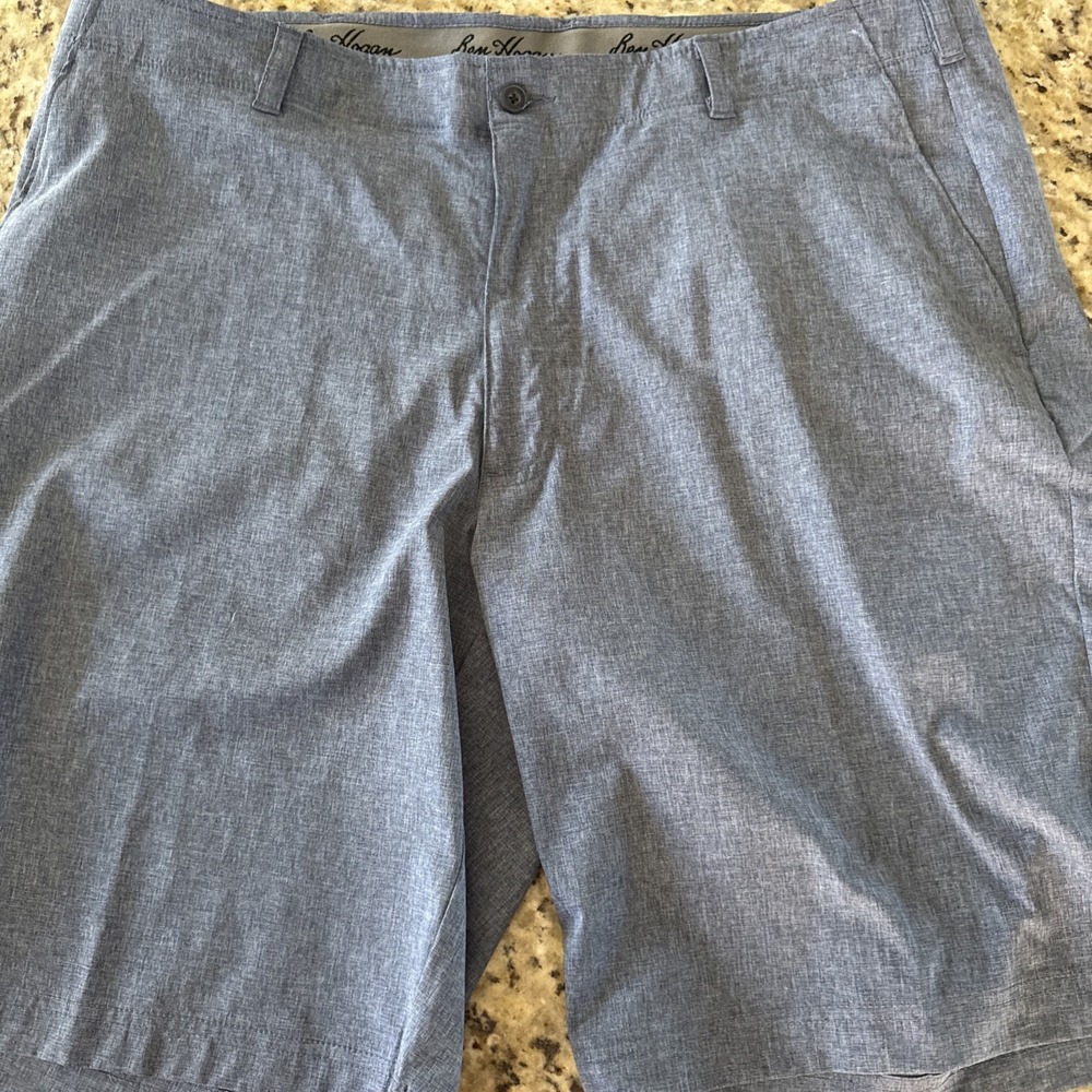 Ben Hogan Performance Blue Men's Golf Shorts Size 40‎ Drifit Material 4760